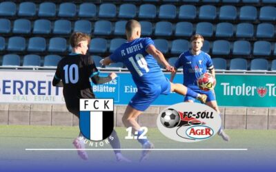 Die junge Mannschaft wurde für ihre Leistung nicht belohnt!