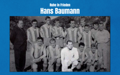 Der FC Kufstein trauert um Hans Baumann🕯️