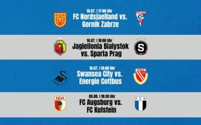 Internationale Testspiele bringen Spitzenfußball nach Kufstein!