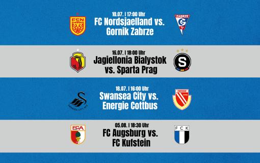 Internationale Testspiele bringen Spitzenfußball nach Kufstein!