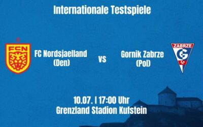 Internationaler Profifußball im Grenzlandstadion!