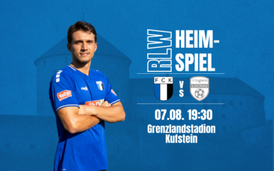 Erstes Heimspiel der Saison: FC Kufstein empfängt den SV Lochau!