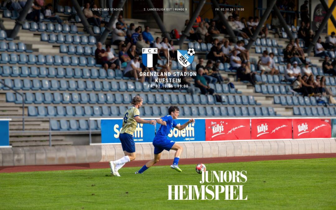 Juniors vor schwieriger Heimaufgabe!