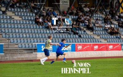 Juniors vor schwieriger Heimaufgabe!